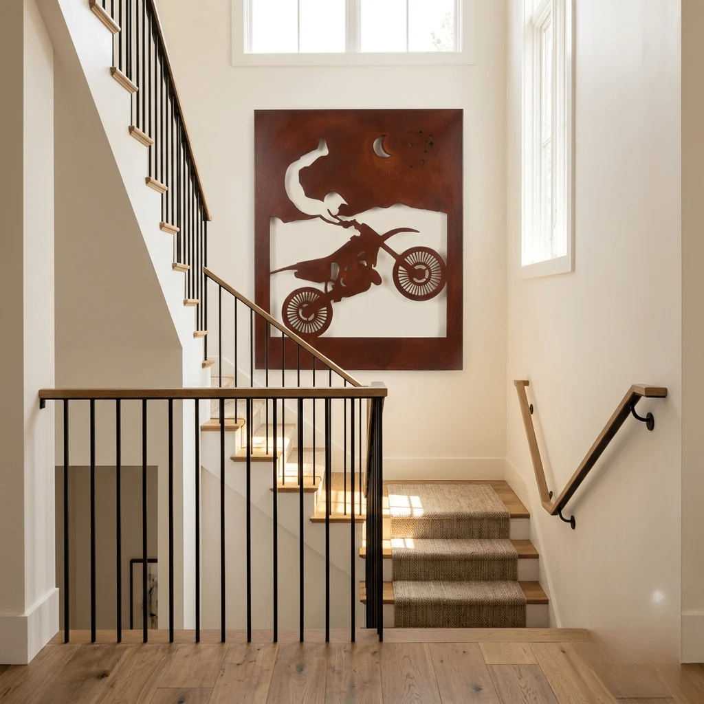 The Trick - Metal Wall Art - Oxide