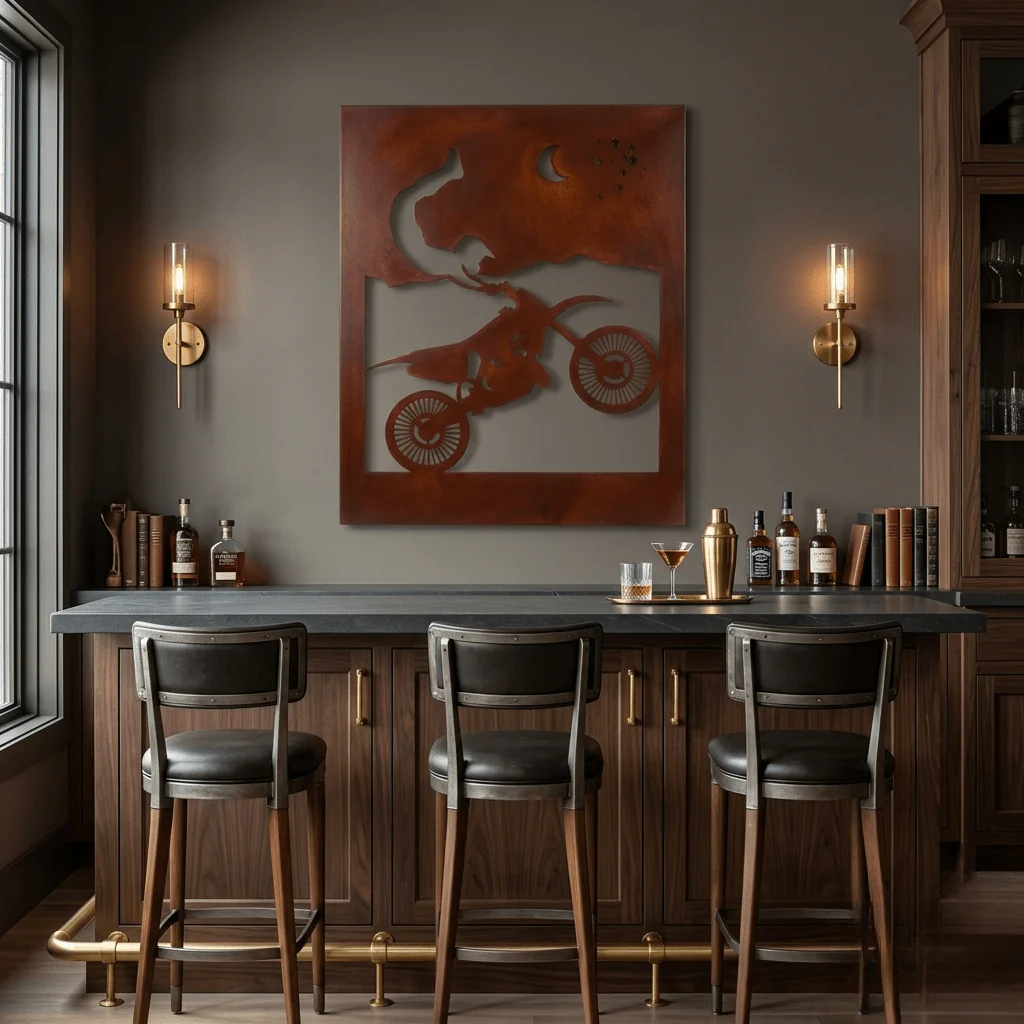 The Trick - Metal Wall Art - Oxide - Image 3