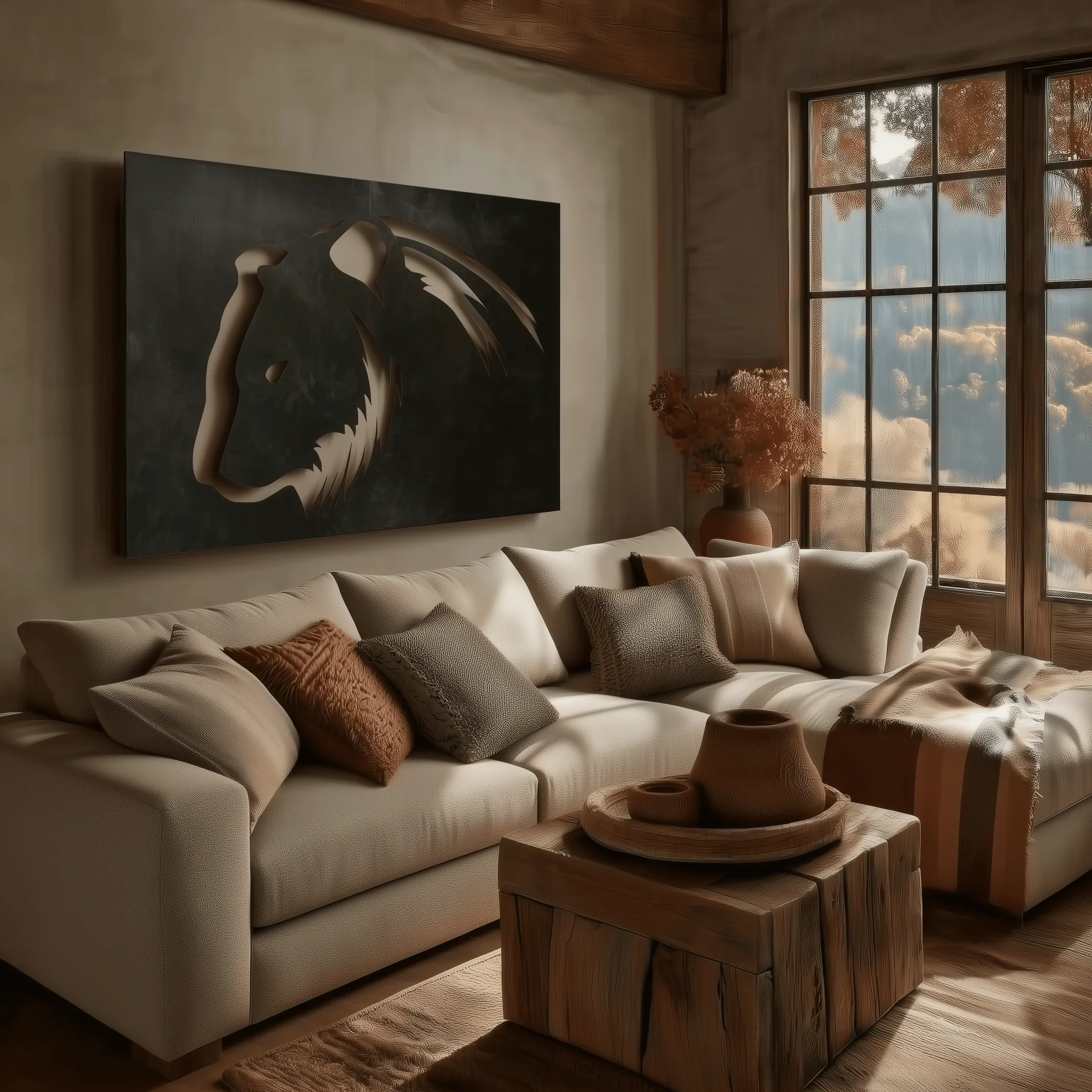 The Ursa - Metal Wall Art - Forge