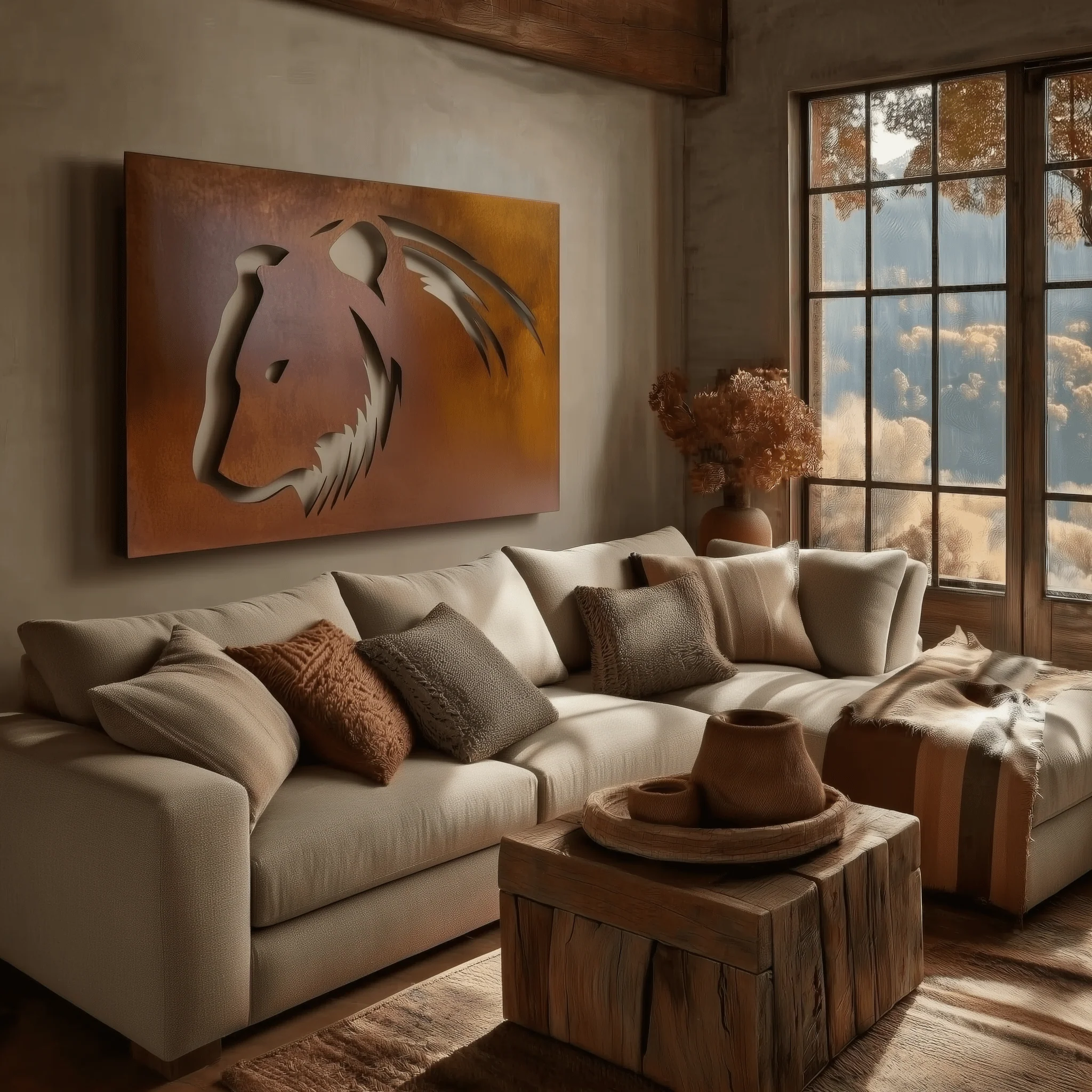 The Ursa - Metal Wall Art - Oxide - Image 3