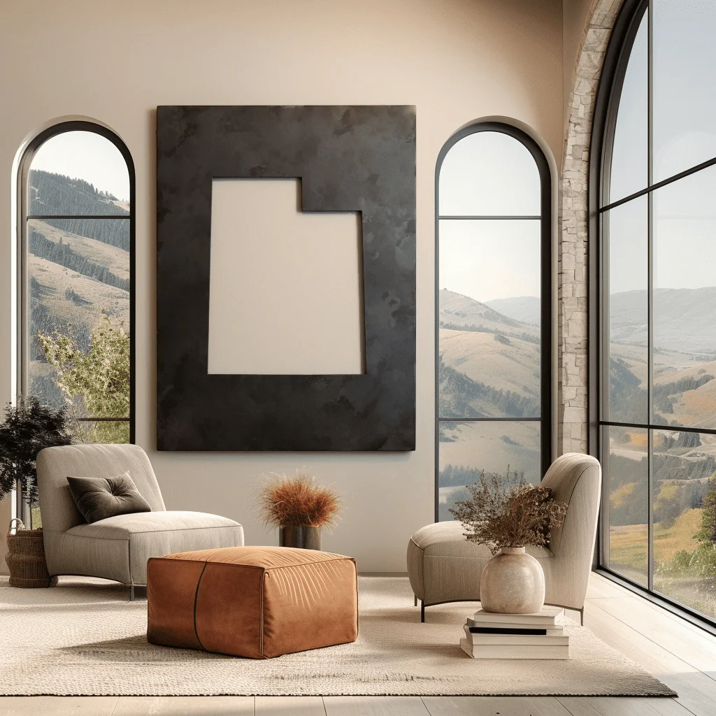 The Utah - Metal Wall Art - Forge