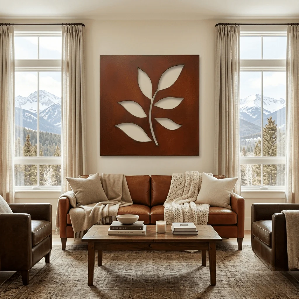 The Verdant - Metal Wall Art - Oxide - Image 3
