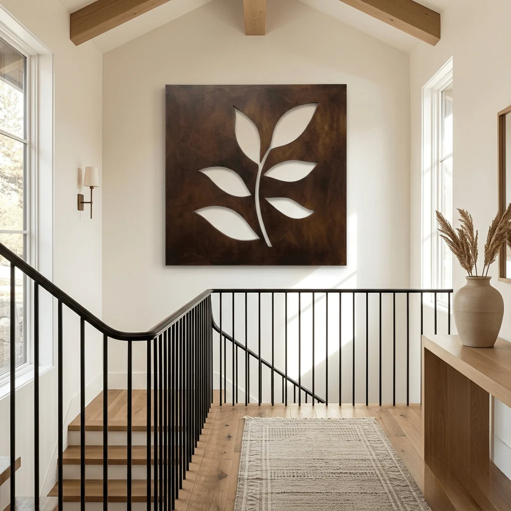 The Verdant - Metal Wall Art - Umber - Image 3