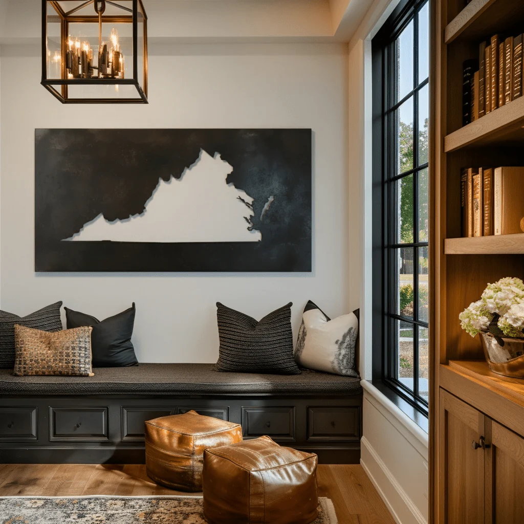 The Virginia - Metal Wall Art - Forge