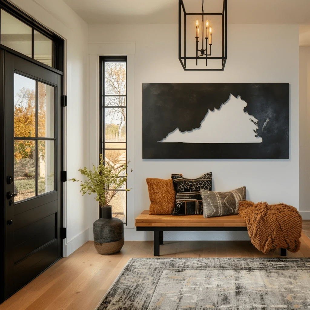 The Virginia - Metal Wall Art - Forge - Image 2