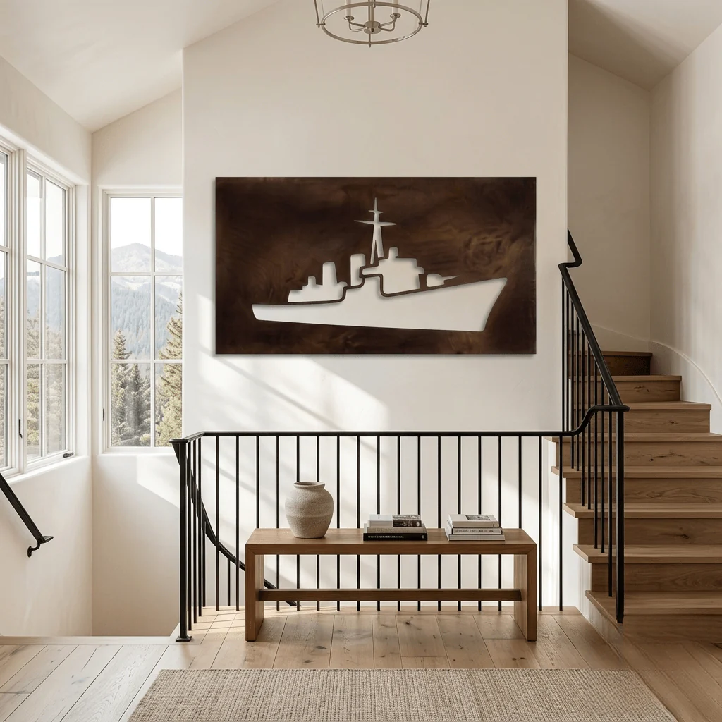 The Watch - Metal Wall Art - Umber - Image 3