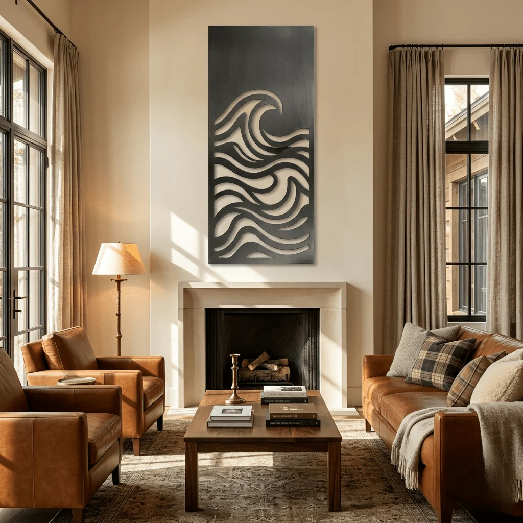 The Wave - Metal Wall Art - Forge