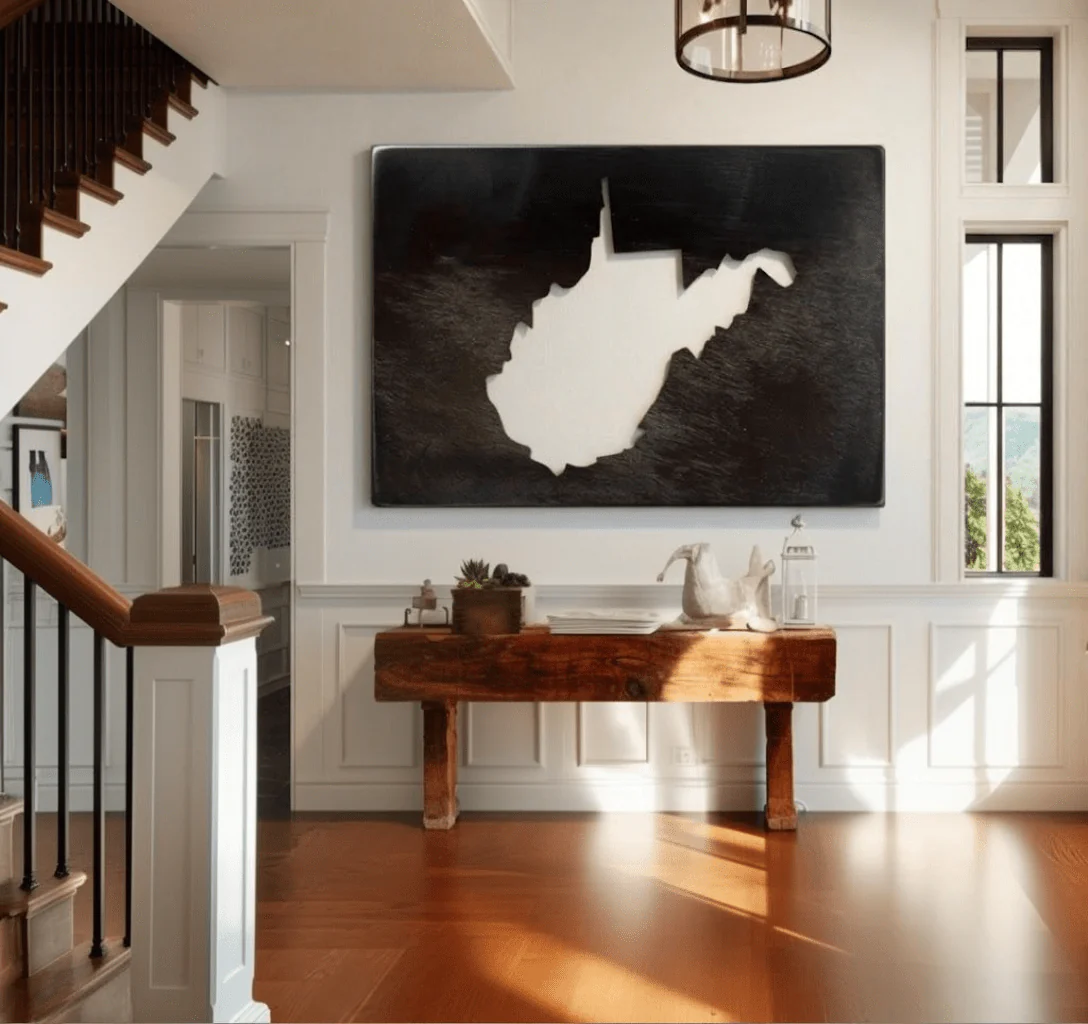 The West Virginia - Metal Wall Art - Forge