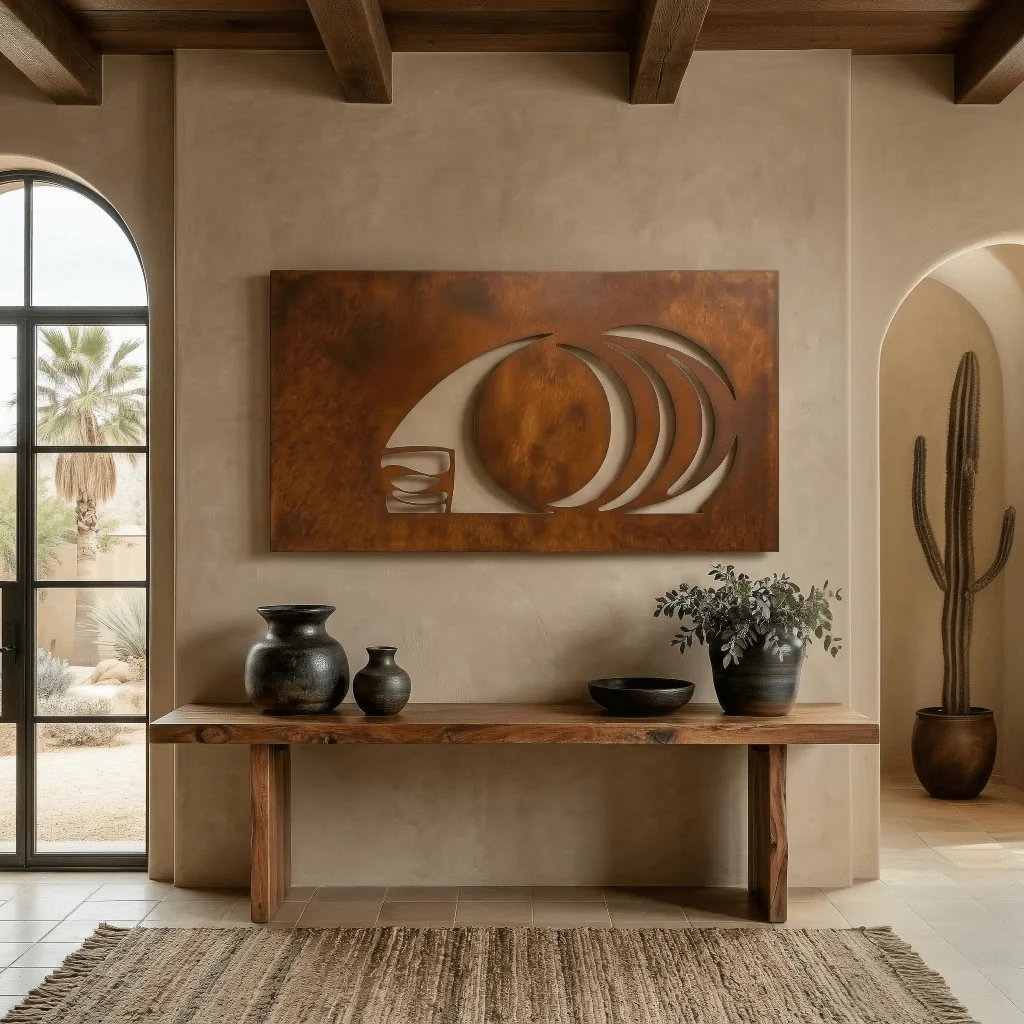 The Whiskey Barrel - Metal Wall Art - Oxide