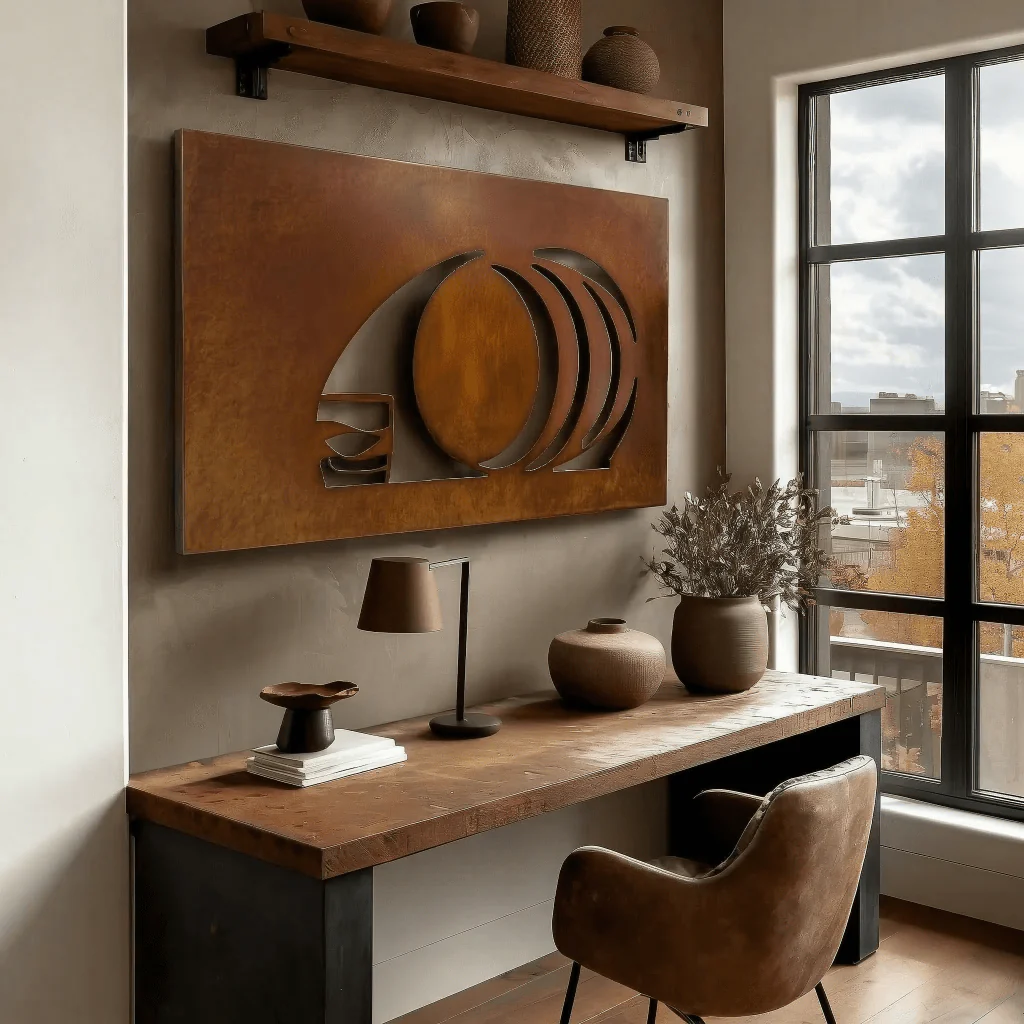 The Whiskey Barrel - Metal Wall Art - Oxide - Image 4
