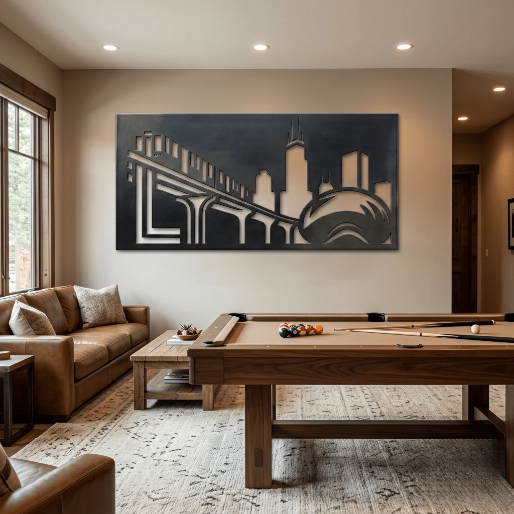 The Windy City - Metal Wall Art - Forge