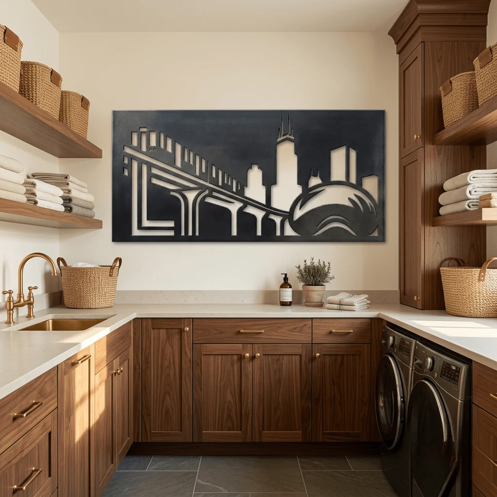The Windy City - Metal Wall Art - Forge - Image 2