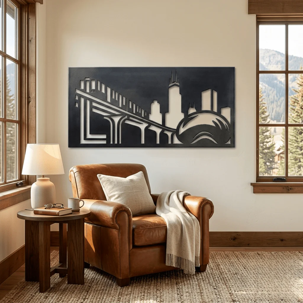 The Windy City - Metal Wall Art - Forge - Image 3