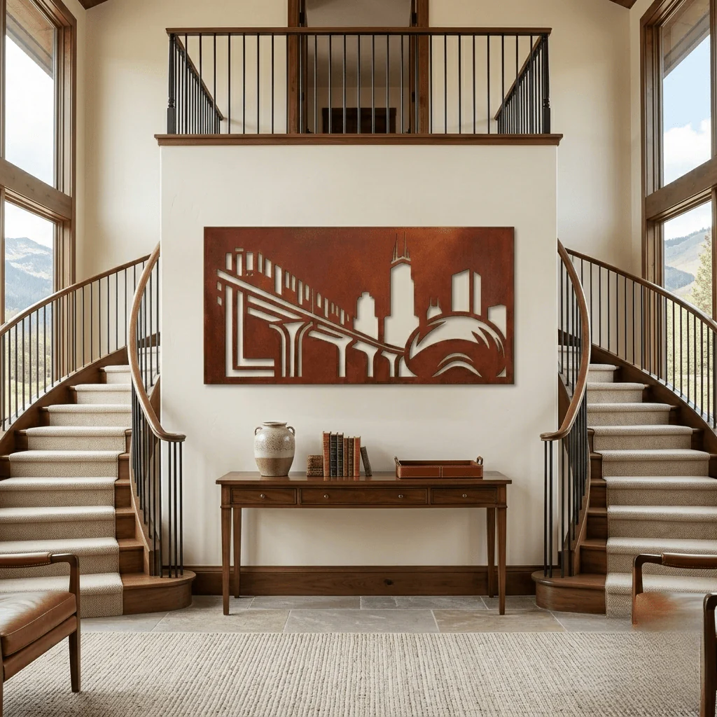 The Windy City - Metal Wall Art - Oxide - Image 2