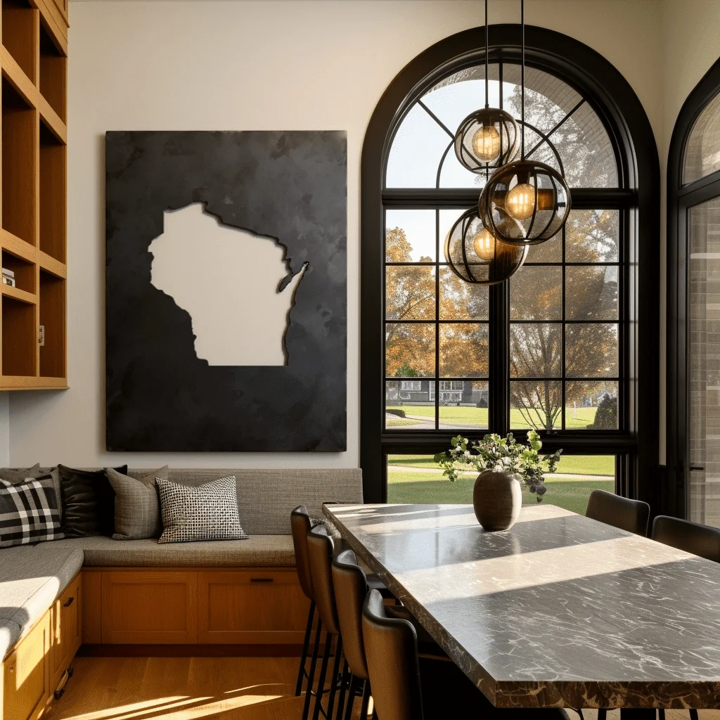 The Wisconsin - Metal Wall Art - Forge - Image 3