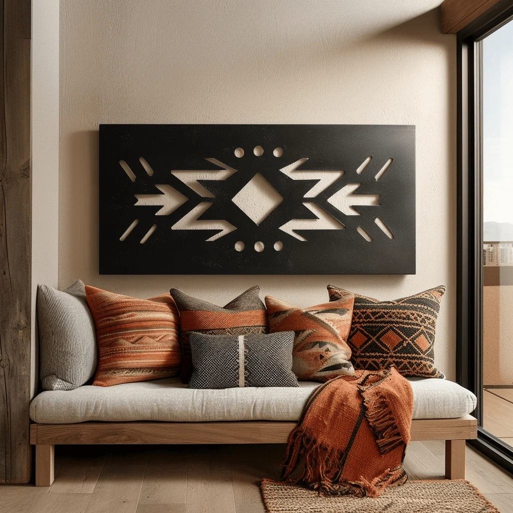 The Xochitl - Metal Wall Art - Forge - Image 3