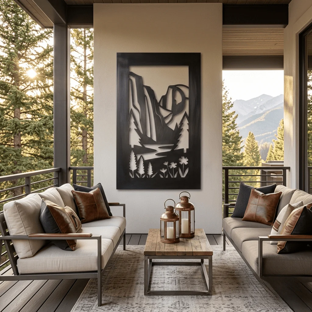The Yosemite - Metal Wall Art - Forge - Image 3