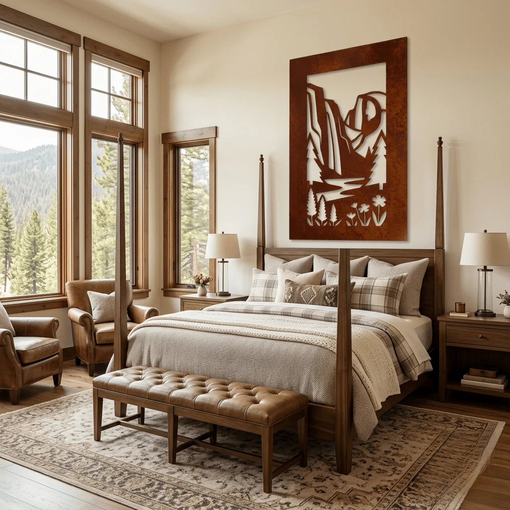 The Yosemite - Metal Wall Art - Oxide - Image 2