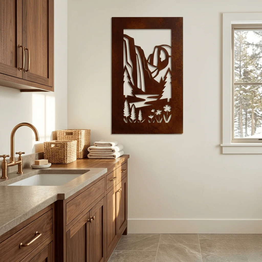 The Yosemite - Metal Wall Art - Oxide - Image 3