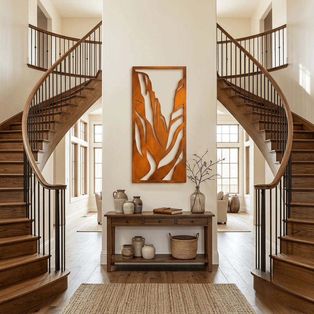 The Zion - Metal Wall Art - Oxide - Image 2