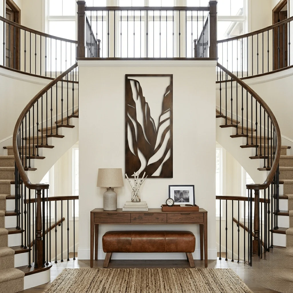 The Zion - Metal Wall Art - Umber